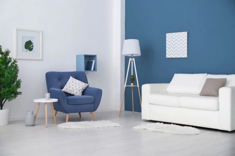 Irmak salon iç cephe boyama örneği
